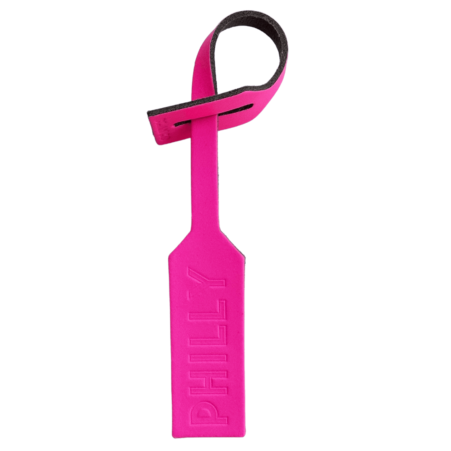 Luggage Tag - Neon Pink - Blanco Bags