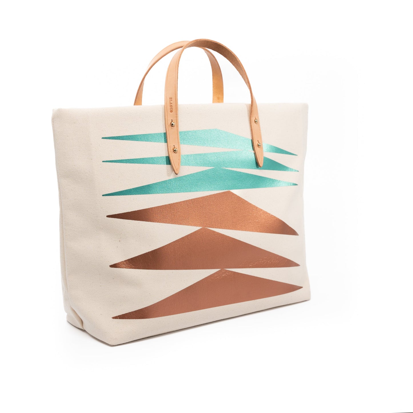 Green & Copper Marion Tote - Medium - Blanco Bags