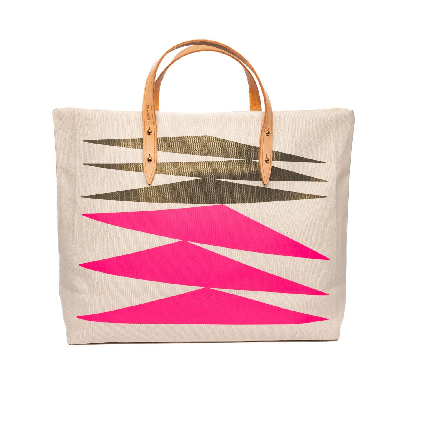 Pink & Gold Marion Tote - Medium - Blanco Bags