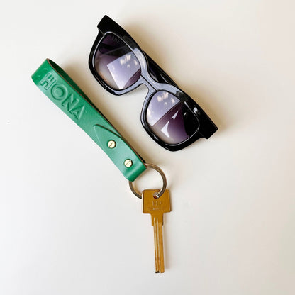 The Big Blanco Key Ring - Green - Blanco Bags