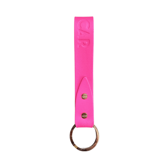 The Big Blanco Key Ring - Neon Pink - Blanco Bags