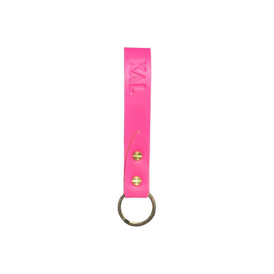 The Mini Blanco Key Ring - Neon Pink - Blanco Bags