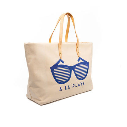 Vamos A La Playa - Large - Blanco Bags