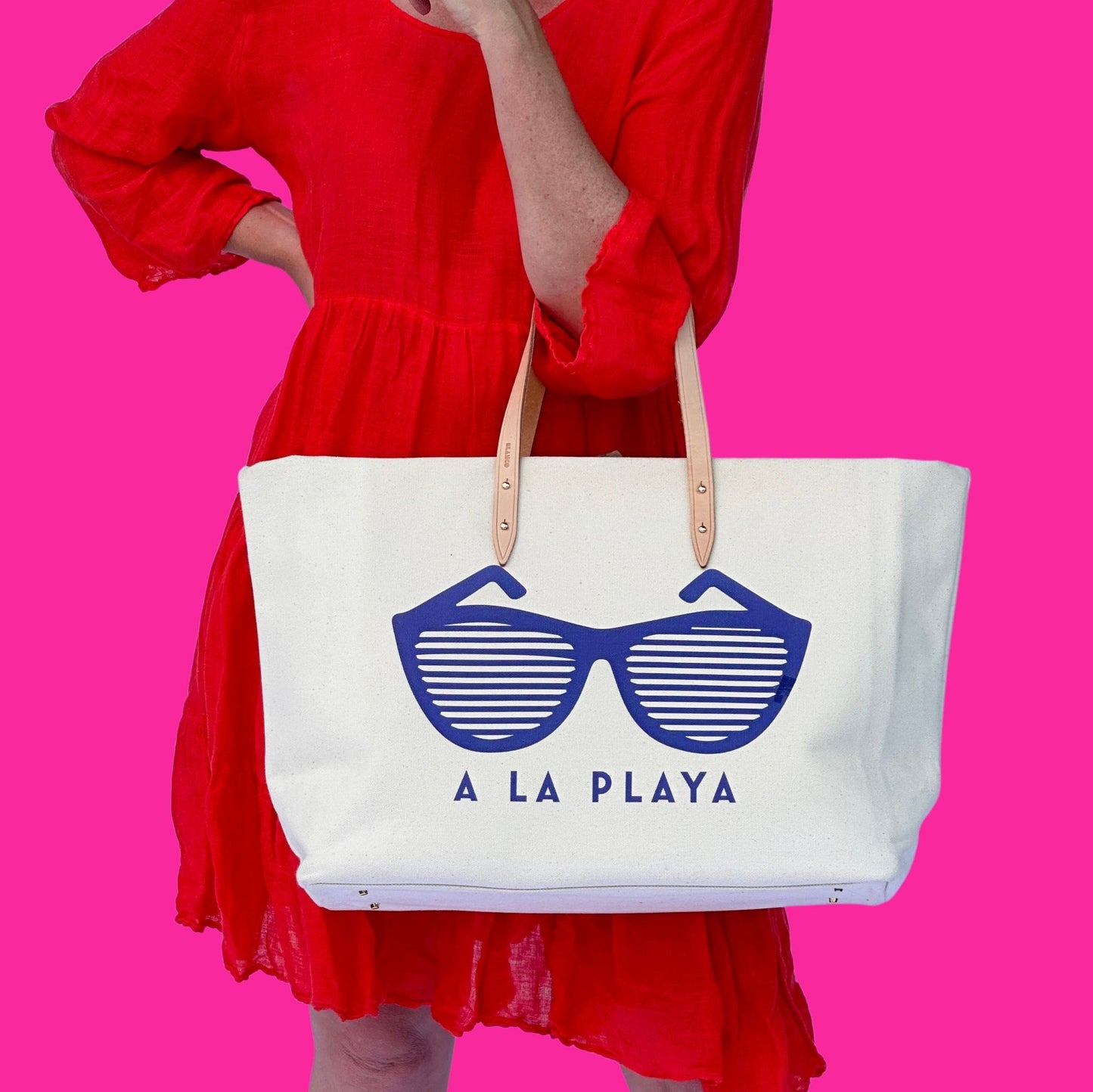 Vamos A La Playa Tote - Blanco Bags